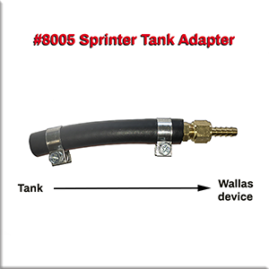 #9410 (RV only) Sprinter Van Fuel Adapter