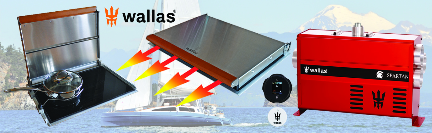 Wallas diesel marine and RV heaters, ovens and stoves sold and serviced in the US by Scan Marine Equipment